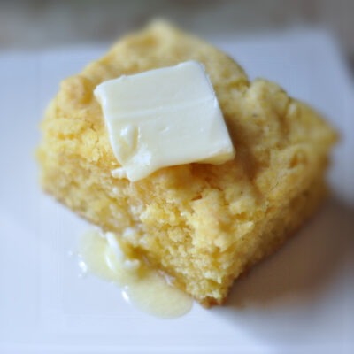 buttered cornbread