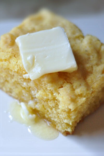 buttered cornbread