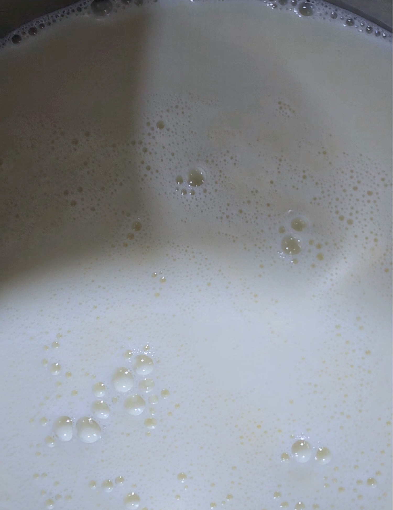 holding milk at 180°F