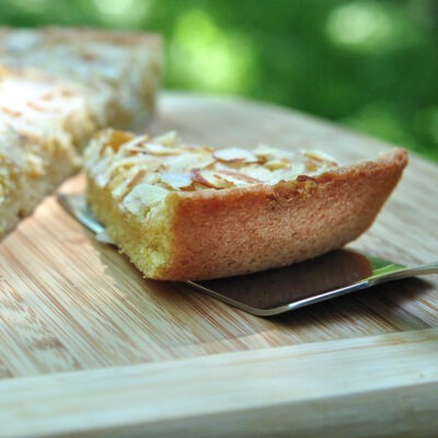 slice of Swedish Visting Cake on The Creekside Cook