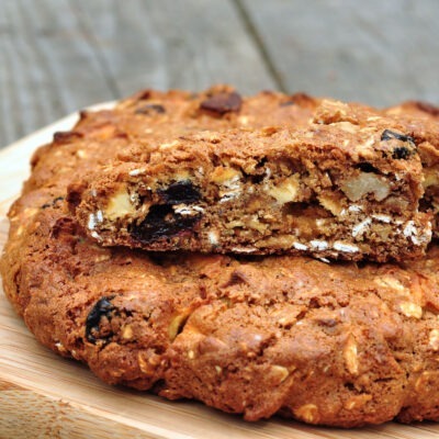 Recipe for Fruit and Nut Oat Bars on The Creekside Cook