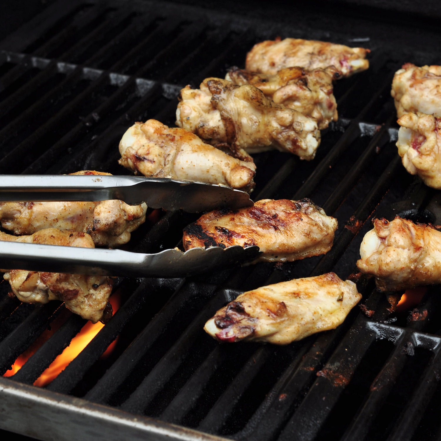 Grilling Buffalo Hot Wings