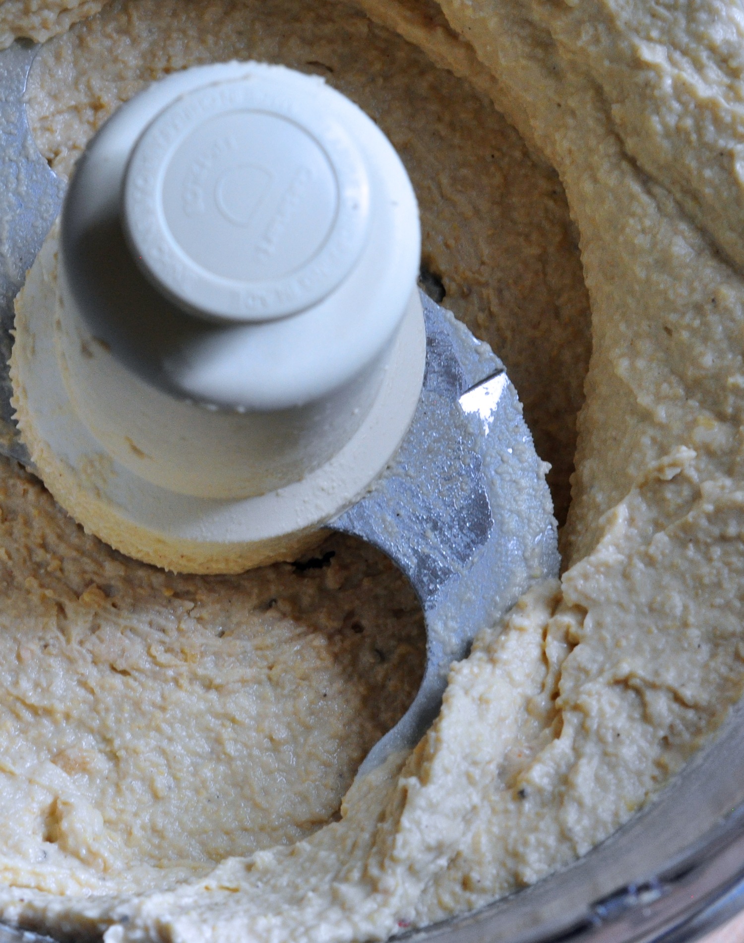 mixture in food processor