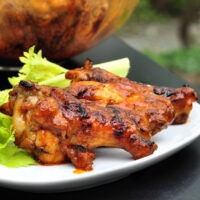 featured image for Grilled Buffalo Hot Wings