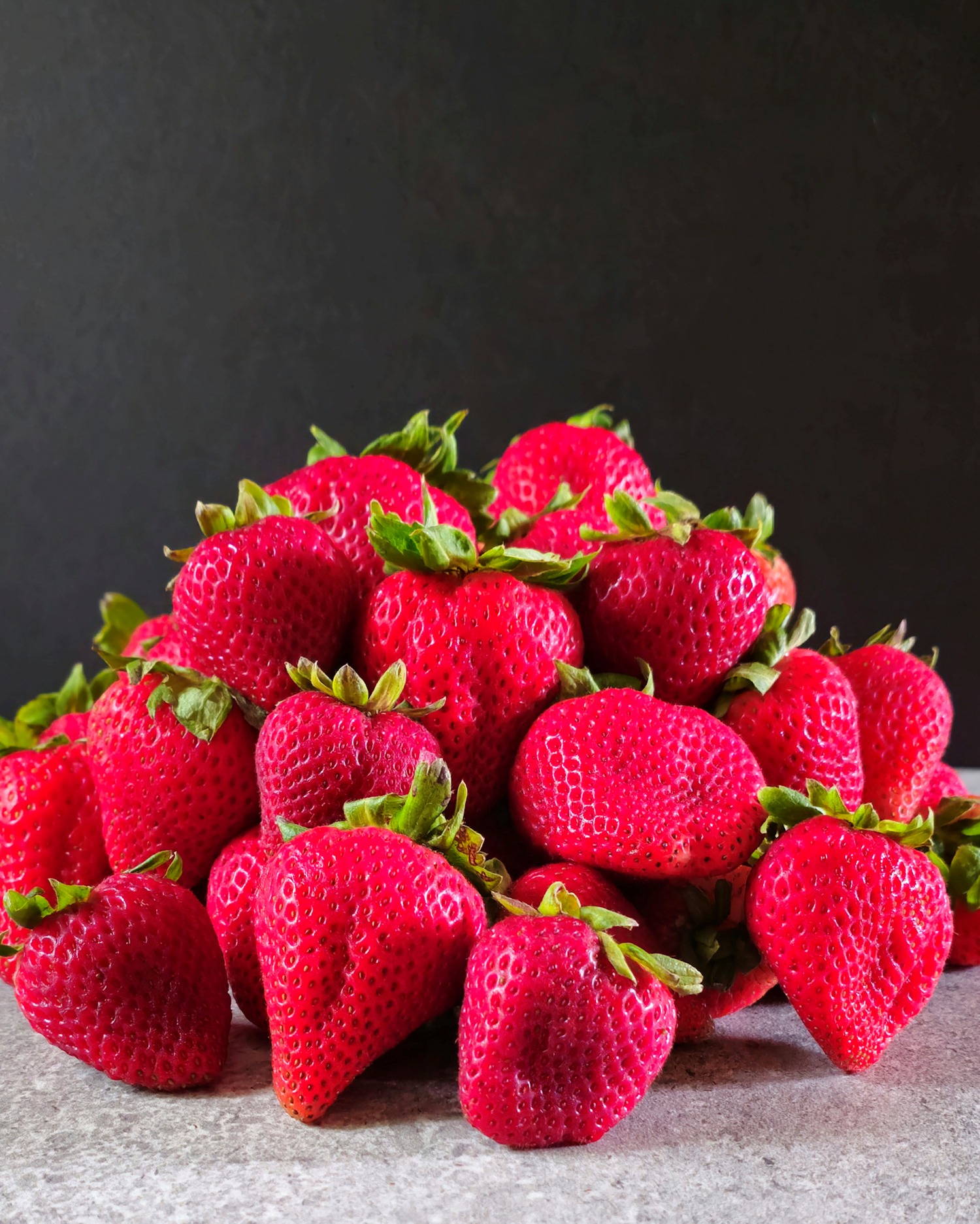 fresh strawberries