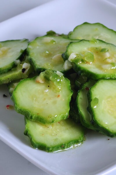 jalapeno lime cucumber salad