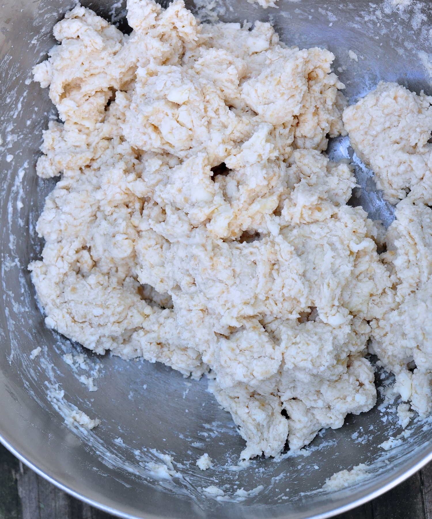 mixed topping ingredients