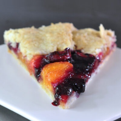 recipe card for Summer Fruit Galette