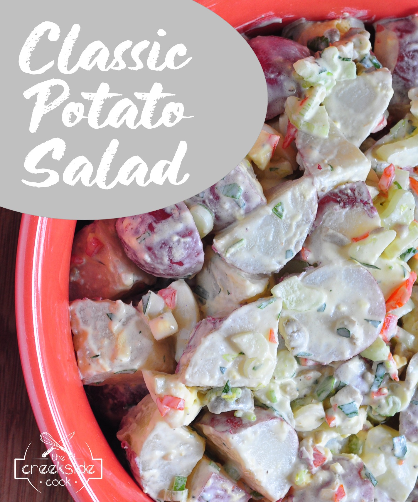 Recipe for Classic Potato Salad on The Creekside Cook