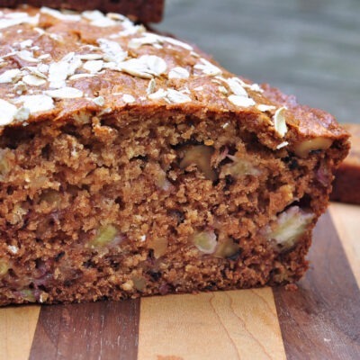 recipe for banana oat bread on the creekside cook