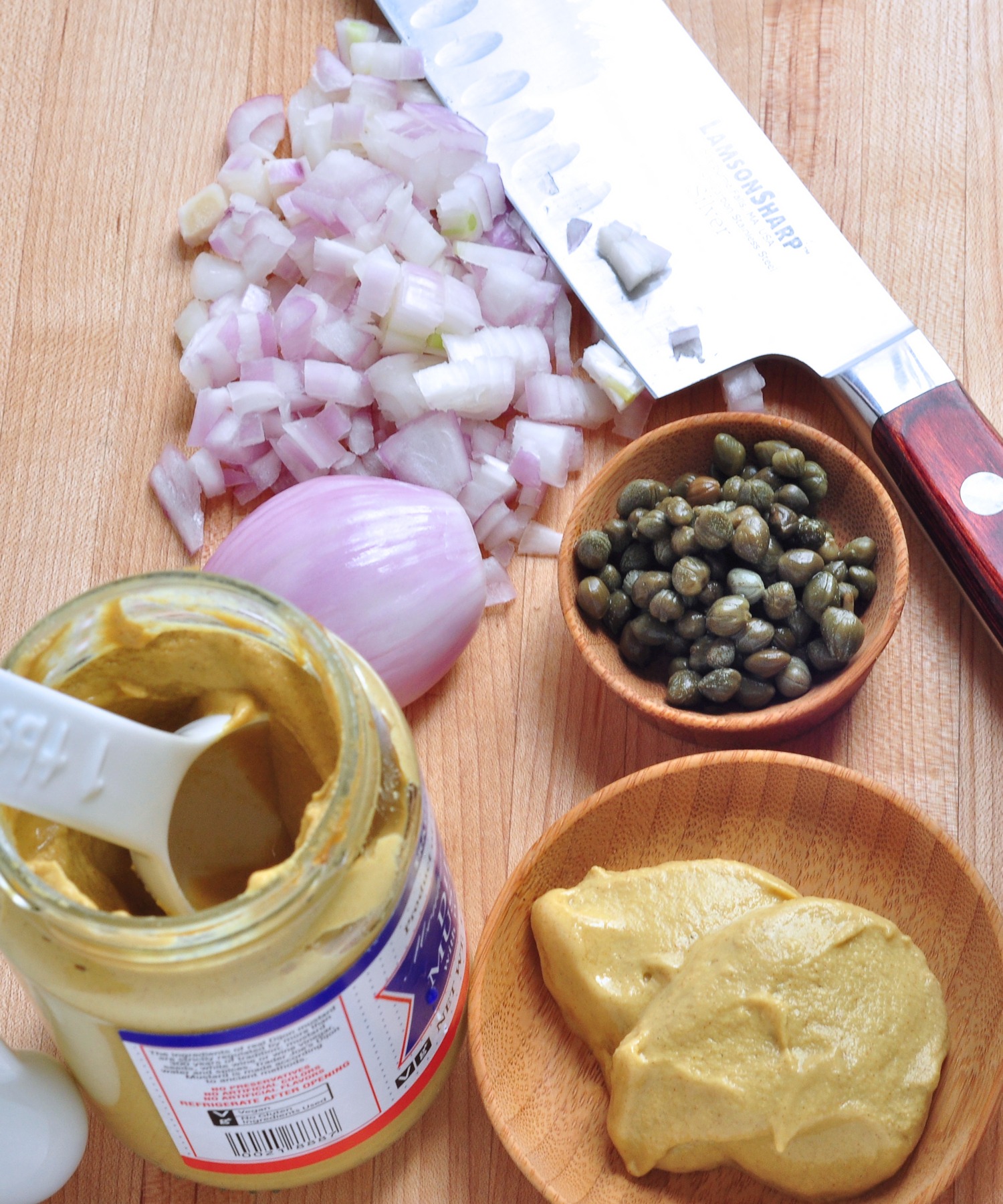 ingredients for dijon mushroom chicken