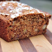 recipe for banana oat bread on the creekside cook